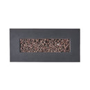 Alora Premium Outdoor Contemporary 40K BTU Rectangular Propane Gas Fire Pit Table (SAK96153)