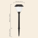 Alpan 10 Pack Solar Pathway LED Lights Outdoor-Stainless Steel 15 Lumen( Bronze )