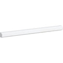 Alpina White Honed Pencil Liner Marble Moldings 1/2x12