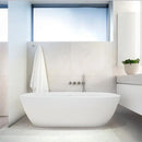 Alpina White Polished Marble Tiles 18x18