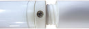 9' Aluminum Rotating Flagpole - White by Flagman of America