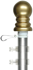 Tangle Free Aluminum Flagpole for Outdoor Display by Flagman of America