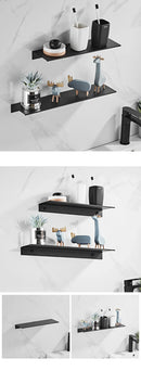 GobekUsa Aluminum Floating Shelves for Bathroom and Kitchen
