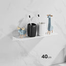 GobekUsa Aluminum Floating Shelves for Bathroom and Kitchen