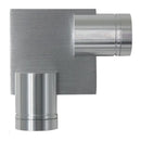 GobekUsa Aluminum LED Sconce Tube 2-Sided Wall Light Fixture in Brushed Silver for Bedside with Yellow/Pink/Blue Light