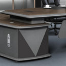 Alwin · Modern L-Shaped Executive Desk