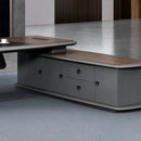 Alwin · Modern L-Shaped Executive Desk by Arc Grove