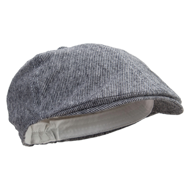 Boy's Thin Pinstripe Ivy Cap