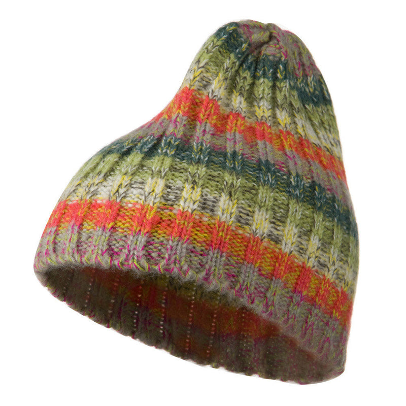 Woman's Acrylic Multi Beanie