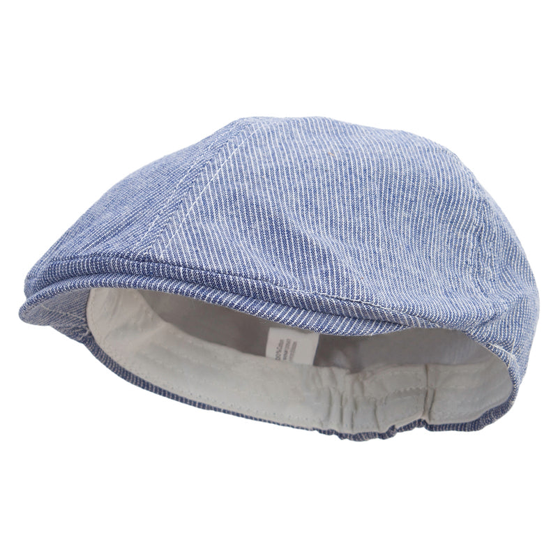 Boy's Thin Pinstripe Ivy Cap