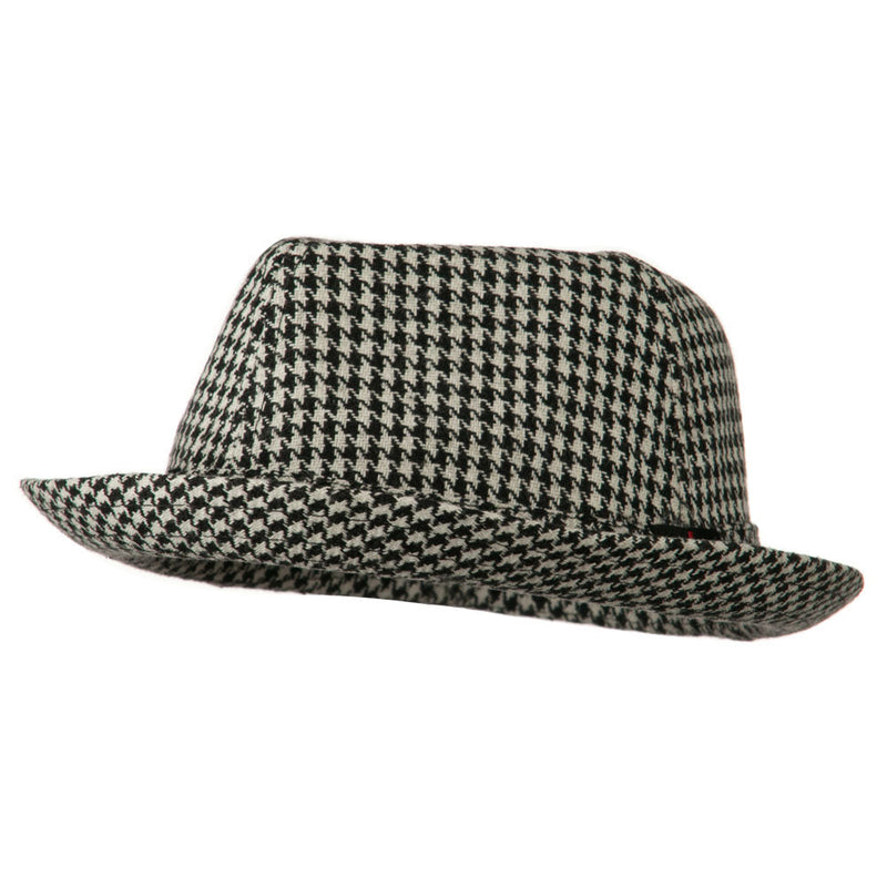 Boys Acrylic Blend Mini Herringbone Fedora