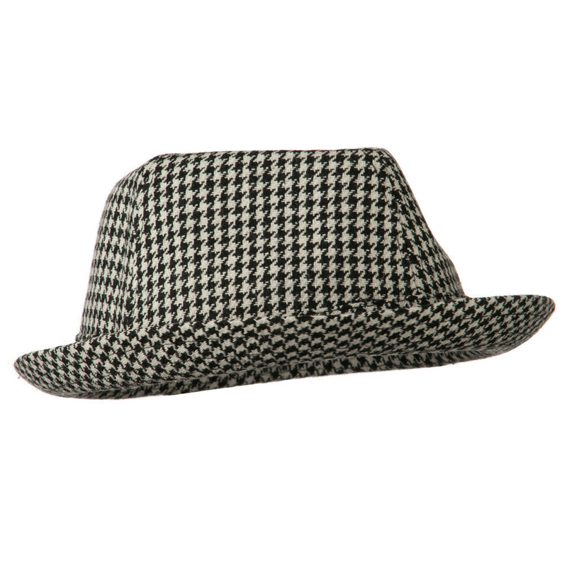 Boys Acrylic Blend Mini Herringbone Fedora