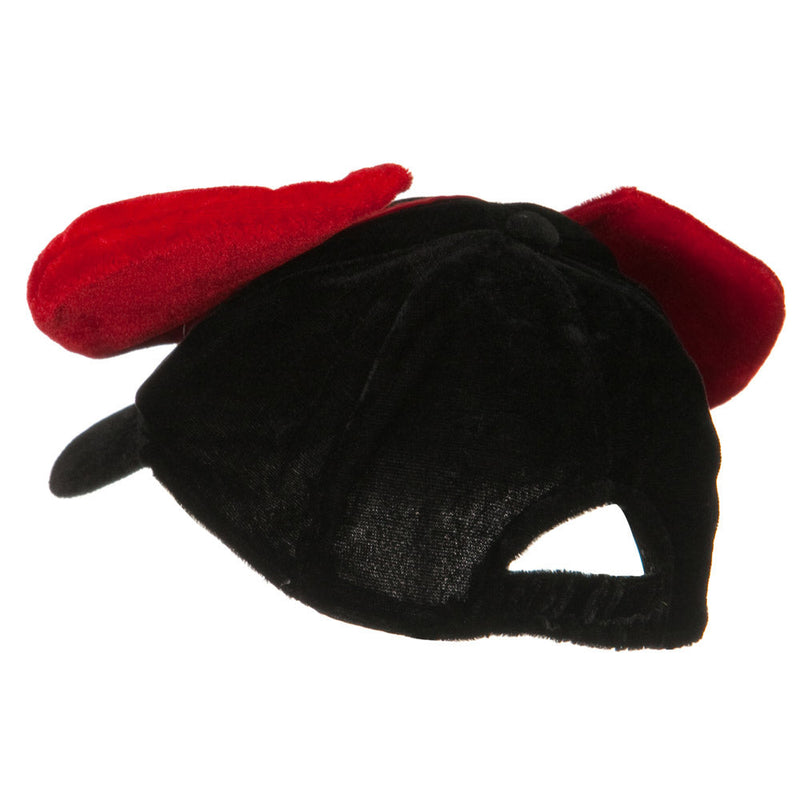Velvet Lady Bug Cap