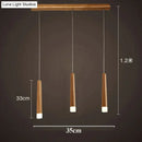 GobekUsa Amani - Nordic Minimalist Wood Art Pendant Lamp