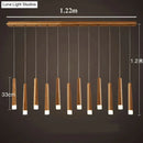 GobekUsa Amani - Nordic Minimalist Wood Art Pendant Lamp