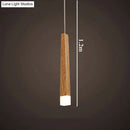 GobekUsa Amani - Nordic Minimalist Wood Art Pendant Lamp