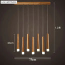 GobekUsa Amani - Nordic Minimalist Wood Art Pendant Lamp
