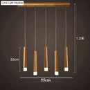 GobekUsa Amani - Nordic Minimalist Wood Art Pendant Lamp