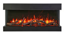 Amantii 72" True View Slim Smart Electric Fireplace 72-TRV-SLIM-LUMINA