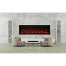 Amantii Panorama BI Deep XT 72" Smart Built-in Electric Fireplace | BI-72-DEEP-XT