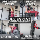 Synergee 2200 Series Folding Squat Rack