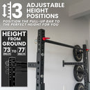 Synergee 2200 Series Wall Mounted Squat Rack