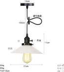 GobekUsa Green Glass Pendant Light for Bedroom, Dining, and Living Room