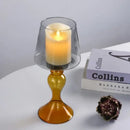 GobekUsa Geometric Glass Vase Candle Holder Flowerpot Terrarium Home Decor Accessories