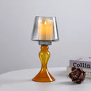 GobekUsa Geometric Glass Vase Candle Holder Flowerpot Terrarium Home Decor Accessories