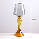 GobekUsa Geometric Glass Vase Candle Holder Flowerpot Terrarium Home Decor Accessories