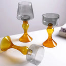 GobekUsa Geometric Glass Vase Candle Holder Flowerpot Terrarium Home Decor Accessories