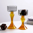 GobekUsa Geometric Glass Vase Candle Holder Flowerpot Terrarium Home Decor Accessories