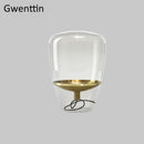 GobekUsa Glass Balloons LED Table Lamp for Home Decor and Bedroom Lighting