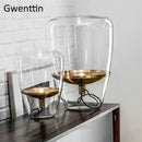 GobekUsa Glass Balloons LED Table Lamp for Home Decor and Bedroom Lighting
