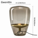 GobekUsa Glass Balloons LED Table Lamp for Home Decor and Bedroom Lighting
