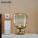 GobekUsa Glass Balloons LED Table Lamp for Home Decor and Bedroom Lighting
