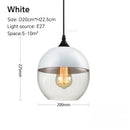 GobekUsa Glass Wood Chandelier LED Pendant Light Fixture for Living Dining Bedroom