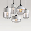 GobekUsa Glass Wood Chandelier LED Pendant Light Fixture for Living Dining Bedroom