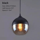GobekUsa Glass Wood Chandelier LED Pendant Light Fixture for Living Dining Bedroom