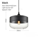 GobekUsa Glass Wood Chandelier LED Pendant Light Fixture for Living Dining Bedroom