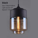 GobekUsa Glass Wood Chandelier LED Pendant Light Fixture for Living Dining Bedroom