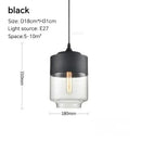 GobekUsa Glass Wood Chandelier LED Pendant Light Fixture for Living Dining Bedroom
