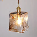 GobekUsa Glass Copper Pendant Lights for Dinning Living Room Decor