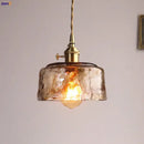 GobekUsa Glass Copper Pendant Lights for Dinning Living Room Decor