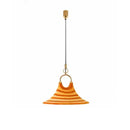 GobekUsa Liftable Trumpet Chandelier: Minimalist LED Pendant Lamp for Dining Room & Bedroom