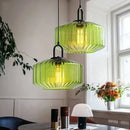 GobekUsa Glass LED Pendant Chandelier Colorful Kitchen Island Light Fixture