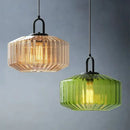 GobekUsa Glass LED Pendant Chandelier Colorful Kitchen Island Light Fixture