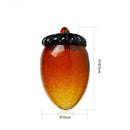 GobekUsa Glass Hazelnut Pinecone Ornament Home Decor