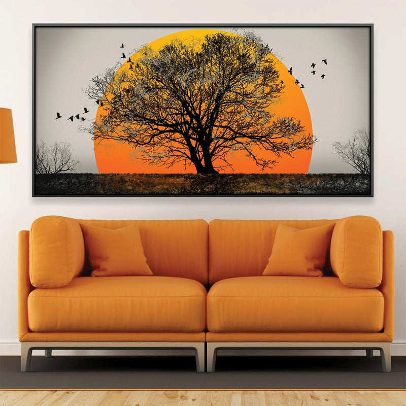 Amber Twilight Canvas