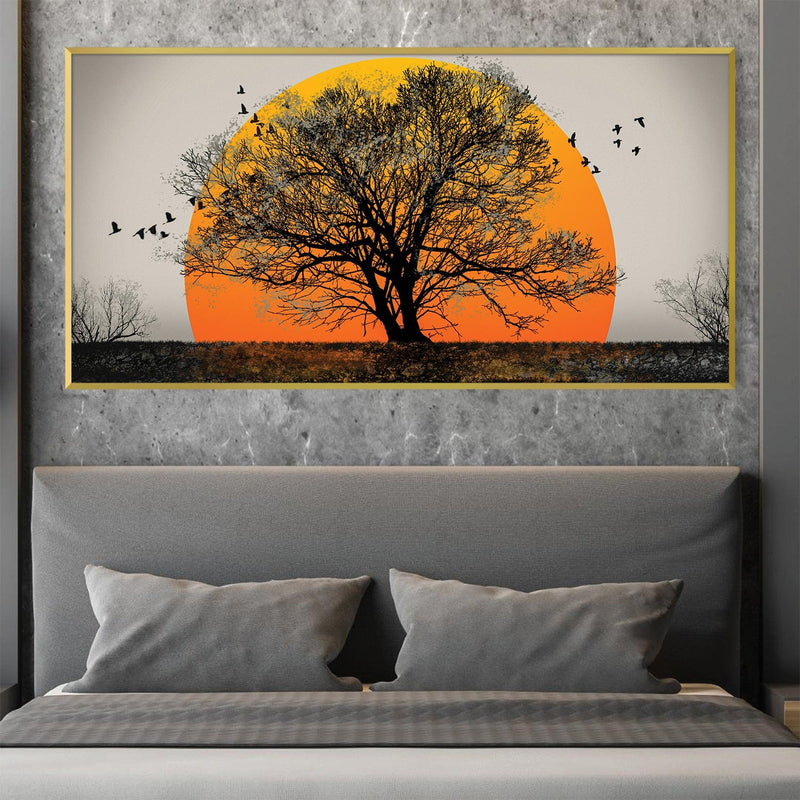 Amber Twilight Canvas